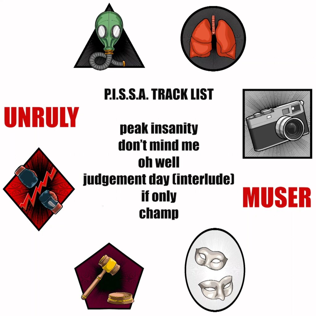 P.I.S.S.A. back cover art track list (small)